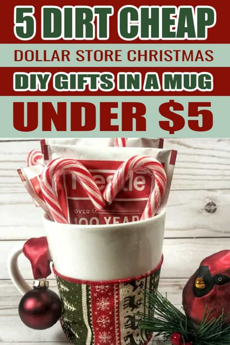 Dollar Tree Christmas Gift Ideas, Diy Cheap Christmas Gifts, Christmas Hot Chocolate Gifts, Chocolate Christmas Candy, Hot Chocolate Gift Basket, Diy Chocolate Gift, Diy Christmas Gifts For Coworkers, Mugs Christmas Gifts Ideas, Cheap Christmas Gift Ideas