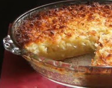 Impossible Coconut Pie | Just A Pinch Recipes Bisquick Impossible Coconut Pie, Impossible Pie Recipes, Impossible Coconut Pie, Impossible Pie, Coconut Pie, Bisquick Recipes, Baking Mix, Pie Plate, Pie Recipes