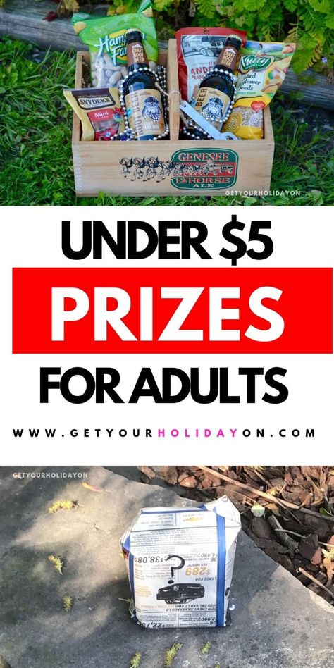 Cheap prizes adults will love! #prize #partyfavors #diys #party Prizes For Adults, Bingo Prize Ideas, Christmas Party Prizes, Bingo Prizes, Easter Prizes, Christmas Favours, Bunco Prizes, Party Game Prizes, Bunco Gifts