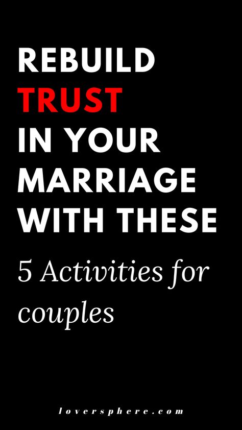 Trust is the foundation of any romantic relationship and it's a necessary part of having a thriving marriage. If you are looking for marriage advice on how to rekindle the broken trust in your relationship, or you simply need helpful relationship tips on activities to rebuild trust in a marriage, see these marriage intimacy exercises for couples, plus 10 steps on how to rebuild trust in marriage How To Build Back Trust Relationships, Rebuilding Trust In Marriage, How To Earn Trust Back Relationships, Trust Exercises For Couples, Broken Trust In Marriage, How To Build Trust In A Relationship, How To Rebuild Trust In A Relationship, How To Trust Your Boyfriend, Rebuilding Trust Quotes Relationships