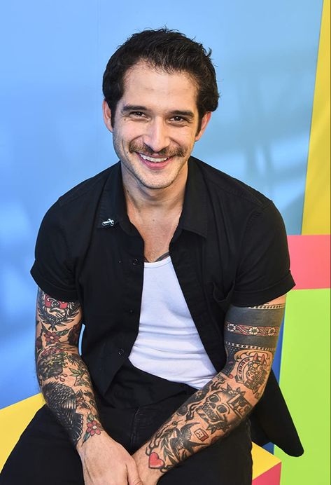 Tyler Posey Tattoo, Tyler Posey, Black Ink Tattoos, Zac Efron, Nick Jonas, Single Person, The Kings, Disney Channel, Ink Tattoo