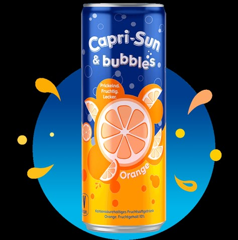 The new carbonated Capri-Sun for even more refreshment and fun! Soda Drink, Drinks Packaging Design, Juice Packaging, Capri Sun, Smoothie Cup, Drinks Design, Carbonated Drinks, Packaged Food, Beverage Packaging