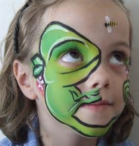 Pascal Face Painting Flowers, Girl Face Painting, Face Painting Easy, Kids Face Paint, Face Paintings, Face Painting Designs, Kids Makeup, Fantasy Makeup, Painting Videos