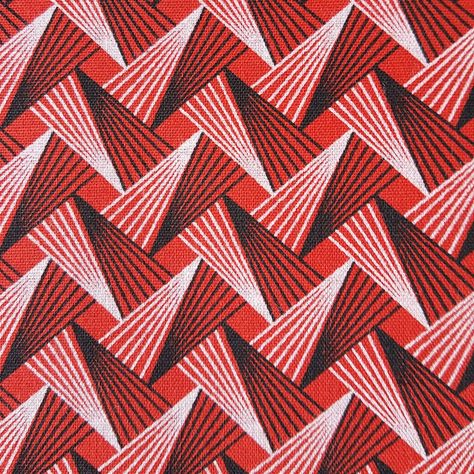 Red, black, and white 3-D shweshwe (0195) Shweshwe Patterns, Shweshwe Fabric, Fashion Design Classes, Red Basket, Fabric Print Design, 3 Cats, Geometric Pattern Art, Geometric Pattern Design, Three Cats