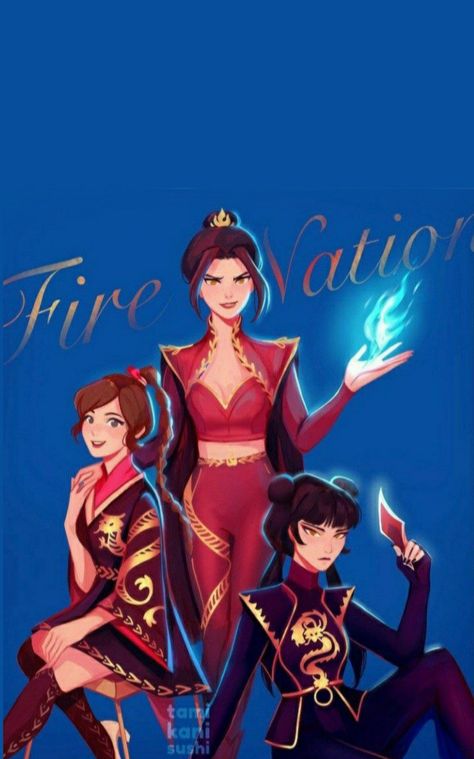 Avatar Azula Ty Lee Mai, Ty Lee Fanart, Azula X Ty Lee, Lok Fanart, Mai Core, Azula Fanart, Azula Ty Lee, Lucy Kushinada, Mai Avatar