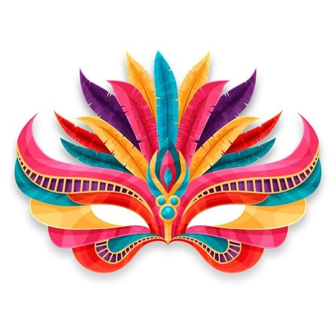 Máscara de carnaval veneciano colorido a... | Free Vector #Freepik #freevector #fiesta #celebracion #festival #evento Masskara Festival, Carnival Crafts, Theme Carnaval, Birth Of Christ, Carnival Dress, Venetian Carnival Masks, Carnival Posters, Safari Decorations, The Birth Of Christ