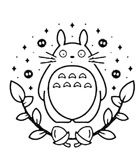 Studio Ghibli Cricut Projects, Totoro Sprites, Ghibli Lineart, Totoro Black And White, Studio Ghibli Embroidery Patterns, Studio Ghibli Line Art, Totoro Outline, Studio Ghibli Black And White, Studio Ghibli Pattern