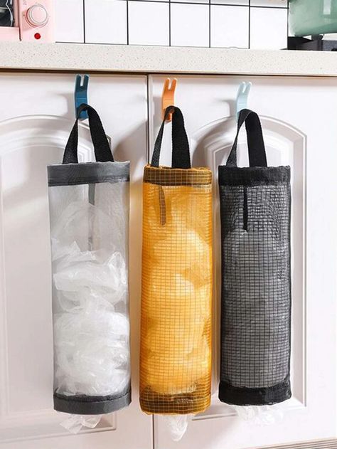 Garbage Organizer, Garbage Bag Organization, Shopping Bag Storage, Organiser Cucina, Garbage Bag Holder, Plastic Bag Dispenser, Kitchen Garbage, Wand Organizer, Plastic Bag Storage