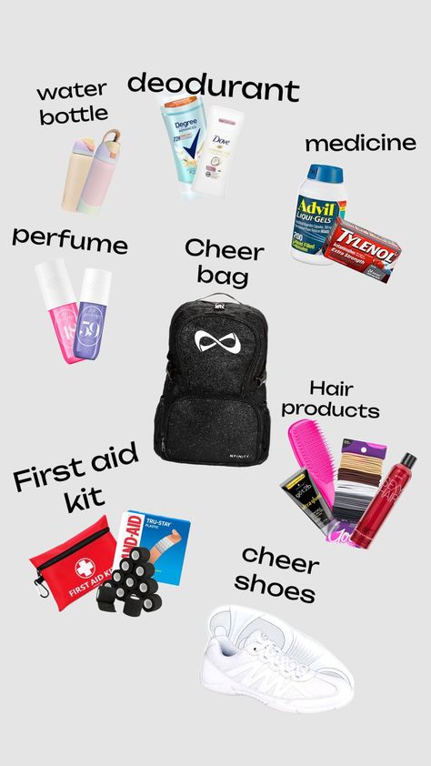 Cheer Shoe Bag, Cheer Bag Essentials, Cheer Practice Outfits, Cheerleading Bags, Football Bag, Cheer Bag, Cheer Practice, Cheer Shoes, Cheer Life