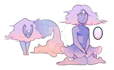 chalcedony by lymerikk.deviantart.com on @DeviantArt Gem Oc, Temple Doors, Steven Universe Diamond, Steven Universe Oc, Steven Universe Au, Steven Universe Drawing, Steven Universe Memes, Arte Do Kawaii, Steven Universe Characters