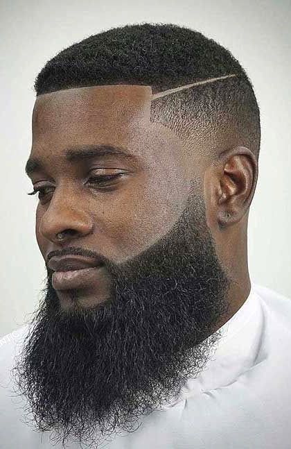 Black Men Beard Styles, Afro Hairstyles Men, Black Hair Cuts, Long Beard, Black Men Beards, Black Men Haircuts, Natural Afro Hairstyles, Pelo Afro, Black Men Hairstyles