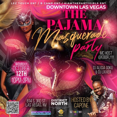 Client Work: The Pajama Masquerade Party Flyer Design🦂💯 DM ME HERE TO PLACE AN ORDER — 1 for $40 // 2 FOR 75 // 3 FOR 105 send payment to lock in Same-Day turnaround time. #clubflyers Scorpiosgraphx.com REDBUBBLE YOUTUBE Party Flyer Design, North Las Vegas, Downtown Las Vegas, Club Flyers, Place An Order, Masquerade Party, Party Flyer, Flyer Design, Dm Me