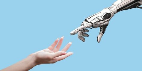 Small Business Trends, Robot Hand, Jobs In Art, Arts Stream, 카드 디자인, Business Trends, A Robot, Human Hand, Marketing Automation