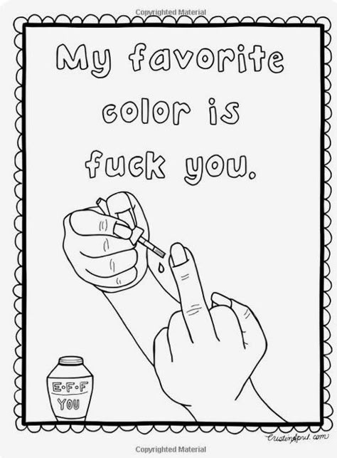 Word Coloring Pages, Adult Coloring Books Printables, Swear Word Coloring Book, Swear Word Coloring, Adult Colouring Printables, Words Coloring Book, Coloring Printables, Coloring Pages Inspirational, Quote Coloring Pages