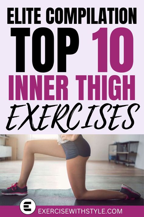 Stuck on how to target your inner thighs effectively? Explore our expert-recommended top 10 exercises. No-nonsense, straightforward routines for visible results! Best Home Exercises, Inner Thigh Exercises, Workout With No Equipment, Great Leg Workouts, Best Inner Thigh Workout, 12 Minute Workout, Home Exercises, Tone Thighs, Best At Home Workout