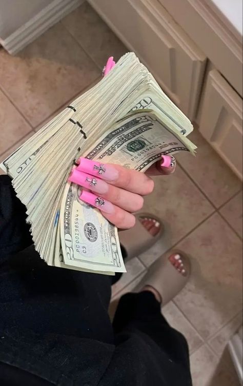 #follow #money #rich #luxury #blogging #blogger #blog #lifestyle Make Money, Money, Nails, Pink