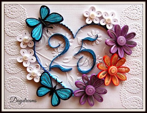 This will be one of my most favourite cards, for it turned out far better than I imagined. When  I was asked to make a card fo... Quilling Butterfly, Quilled Cards, Quilling Letters, Paper Quilling Tutorial, Paper Quilling Cards, Paper Quilling Patterns, Quilled Creations, Quilling Tutorial, 3d Quilling