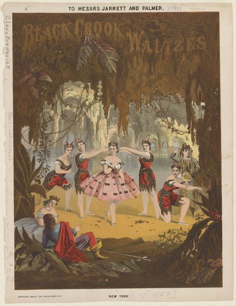 The Devil and the First Broadway Musical ("The Black Crook") - The Bowery Boys: New York City History The Bowery Boys, Ballet Music, Jerome Robbins, Leonard Bernstein, Broadway Musical, Broadway Musicals, Phantom Of The Opera, New York Public Library, Waltz