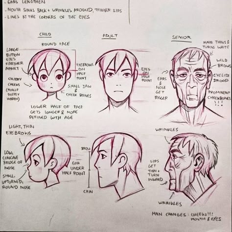 Miyuli Art Tips, Drawing Cheekbones, How To Draw Age, Cheekbone Drawing, How To Draw Cheekbones, Drawing Different Ages, How To Draw Different Ages, Cheekbones Drawing, Art Advice