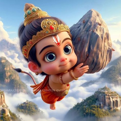 Bal Hanuman, Hanuman Tattoo, Hanuman Ji Wallpapers, Baby Buddha, Rakhi Design, Hanuman Photos, Hanuman Images, Lord Photo, Hanuman Pics