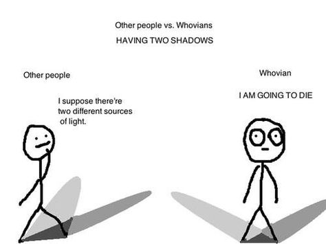 Two shadows! Vashta Nerada, Oki Doki, Wibbly Wobbly Timey Wimey Stuff, Torchwood, Timey Wimey Stuff, Nerd Alert, Geek Out, Superwholock, Dr Who