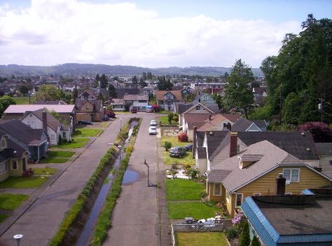 Aberdeen, WA : Neighborhood View Aberdeen Washington, Aberdeen, I Want To Travel, Space Needle, Washington State, Seattle, Washington, United States, Cityscape