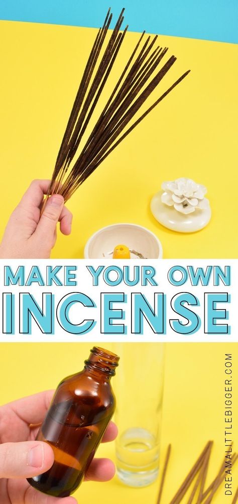 How to Make Incense ⋆ Dream a Little Bigger Make Your Own Incense, Make Incense, How To Make Incense, Homemade Incense, Diy Incense, Aromatherapy Gifts, Homemade Soap Recipes, Incense Cones, How To Make Diy