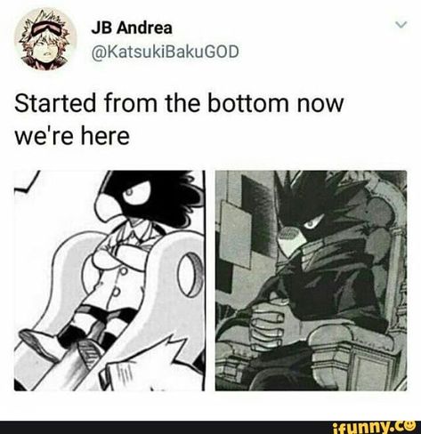 Started from the bottom now we're here – popular memes on the site iFunny.co #myheroacademia #animemanga #myheroacademia #bokunoheroacademia #tokoyami #started #bottom #now #were #here #pic Kawaii Fanart, Tokoyami Boku No Hero, Mha Deku, All Out Anime, Fumikage Tokoyami, Gravity Fall, Naruto Sasuke, Class 1 A, Bakugou Katsuki