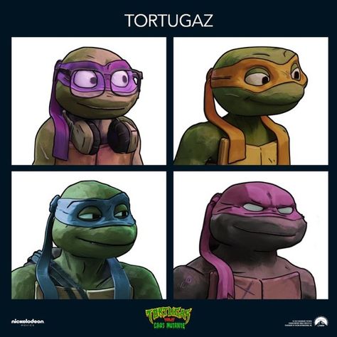 Tmnt Mutant Mayhem, Teenage Turtles, Tmnt Movie, Mutant Mayhem, Tmnt Characters, Ninja Turtles Funny, Monkeys Band, Teenage Mutant Ninja Turtles Artwork, Teenage Mutant Ninja Turtles Art