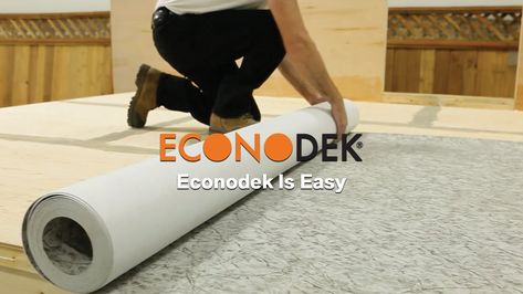 Econodek DIY Vinyl Decking Vinyl Deck Flooring, Outdoor Vinyl Flooring, Deck Covering, Vinyl Decking, Vinyl Deck, Deck Repair, Deck Makeover, Deck Flooring, Wood Lake