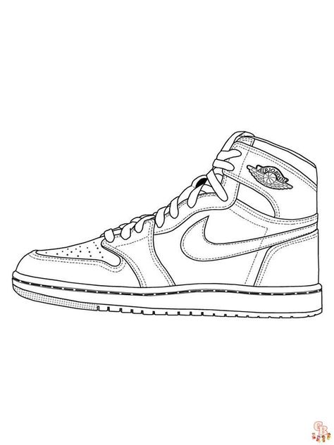 Preppy Coloring Pages, Shoes Coloring, Drawings To Trace, Drawing Shoes, Blank Coloring Pages, Sneakers Illustration, Sneakers Drawing, Summer Coloring Pages, Pattern Coloring Pages