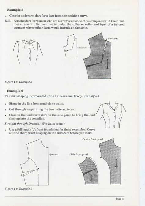 Pattern Drafting for Dressmaking: Princess Line Shirt Blouse Pattern, Sewing Form, Design Your Own Clothes, T Shirt Sewing Pattern, Dress Patterns Diy, Pattern Worksheet, Diy Fashion Clothing, Dress Making Patterns, Blouse Pattern Sewing