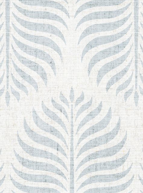 Fern Pattern Peel and Stick Wallpaper Anthropology Wallpaper, Cottage Basement, Pattern Peel And Stick Wallpaper, Coastal Wallpaper, Beach Rental, Fern Pattern, Seaside House, Dining Room Wallpaper, Small Bookcase