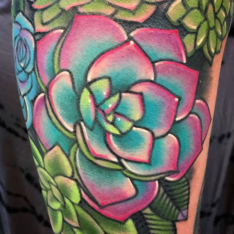 Succulent Tattoo, Cactus Tattoo, Tatuaje A Color, Time Tattoos, Tattoo Life, Tattoo Sleeve Designs, Skin Art, Piercing Tattoo, Love Tattoos