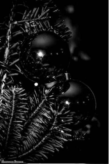 Black Christmas Asthetics, Black And White Christmas Aesthetic, Black Christmas Wallpaper, Goth Christmas Aesthetic, Leta Lestrange, Ipad Decor, Grunge Christmas, Screen Pictures, Black Widget