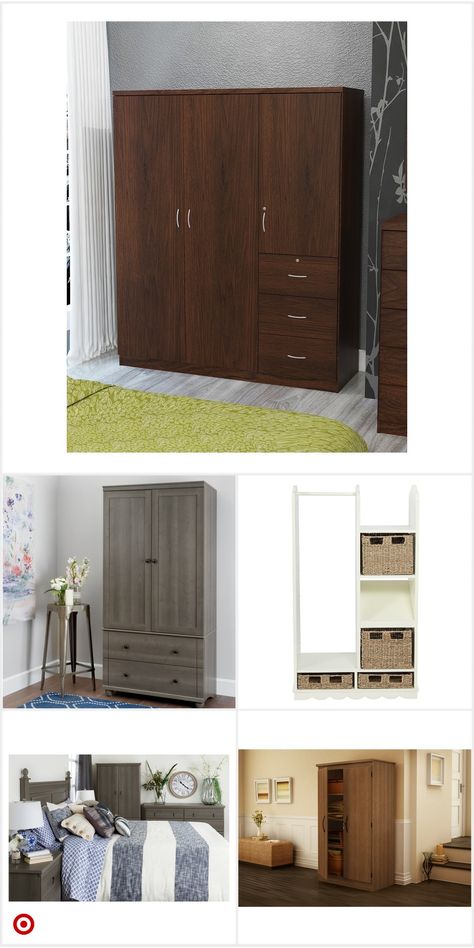 Clothing Armoire, Home Remodeling Exterior, Wardrobe Storage Cabinet, Storage Solutions Closet, Broom Closet, Storage Closet, Storage Systems, Master Bed, Wardrobe Armoire