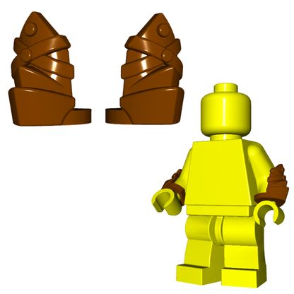 Custom LEGO Accessory Spotlight - Leather Vambraces #LEGO #BrickWarriors #Minifigure #Leather #Vambraces #NewRelease #LEGOaccessories #MinifigureAccessories Lego Minifigure Display, Easy Lego Creations, Lego Accessories, Lego Knights, Lego Ship, Lego Custom Minifigures, Lego Minifigs, Lego Craft, Lego Figures