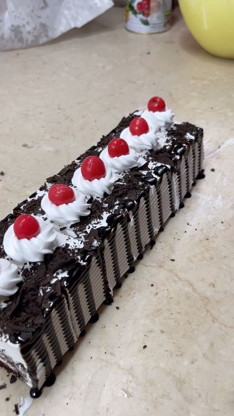 Black forest pastry | Black forest pastry #pastry #cake #cakelover | By Ujjwal foodie | Facebook Black Forest Pastry, Cake Lover, Pastry Cake, Black Forest, Pastry, Favorite Recipes, Forest, Cake, Quick Saves