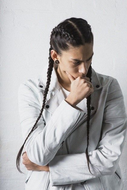 Long Hair Editorial, 2 Braids Men, Hair Editorial, Long Hair Care, Boys Long Hairstyles, Mens Braids, Mens Braids Hairstyles, Hair Braiding, Hair Braids