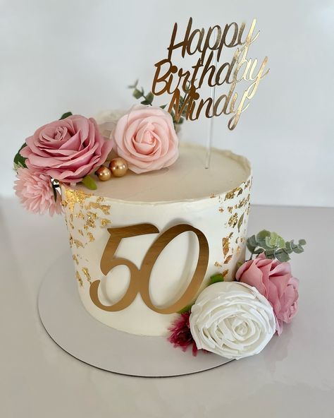 FIFTY AND FABULOUS ✨ 🤍8” celebration cake 🤍Flavour: Strawberry Shortcake 🤍Cake topper: @starcreations.to 🤍 Sprinkles : @mccallsbakers #cakes #birthday #birthdaygirl #engagement #wedding #twotiercake #vanilla #chocolatecake #wedding #gtacakes #gtabakers #toronto #birthday #50th #fifty #fiftyandfabulous #customcakes #reels #baker #bramptoncakes #pearls #cakeinspo #cakestyle #bakersofinstagram #brampton #gayleafoods #mccalls #lovemccalls #redpathsugar #slofood #ediblegold Fifty And Fabulous Cake, Strawberry Shortcake Cake Topper, 50th Birthday Cake For Women, Fifty And Fabulous, Strawberry Shortcake Cake, Moms 50th Birthday, Two Tier Cake, Birthday Cakes For Women, 50th Birthday Cake