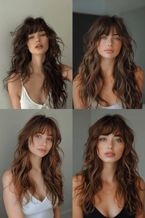 Wavy Haircuts, Effortless Hairstyles, Long Wavy Hair, Mermaid Hair, Curly Hair Cuts, Layered Hair, The Science, Hair Updos, Diy Beauty