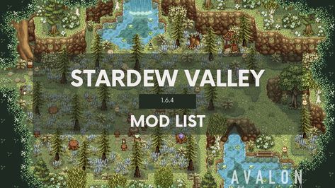 Stardew Valley Cottagecore Mod, Stardew Recolor, Best Stardew Valley Mods, Stardew Valley 1.6 Mods, Mods For Stardew Valley, Stardew Valley Farm Mod, Stardew Valley Cute Mods, Stardew Valley Notion, Stardew Valley Modded