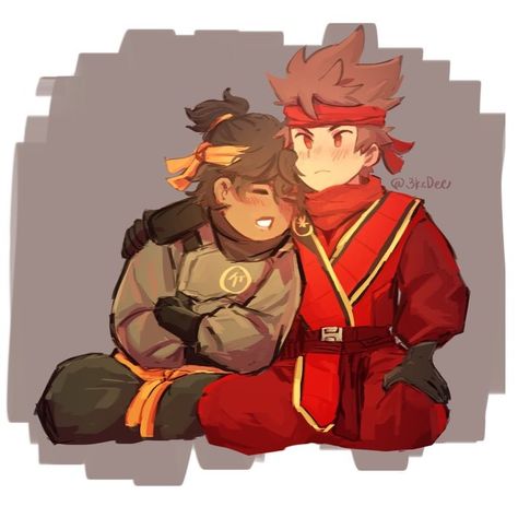 Lava Fanart Ninjago, Kai X Cole Ninjago, Cole Fanart Ninjago, Lava Shipping Ninjago, Ninjago Fanart Ships, Ninjago Kai X Cole, Lavashipping Ninjago, Lavashipping Fanart, Cole X Kai Ninjago