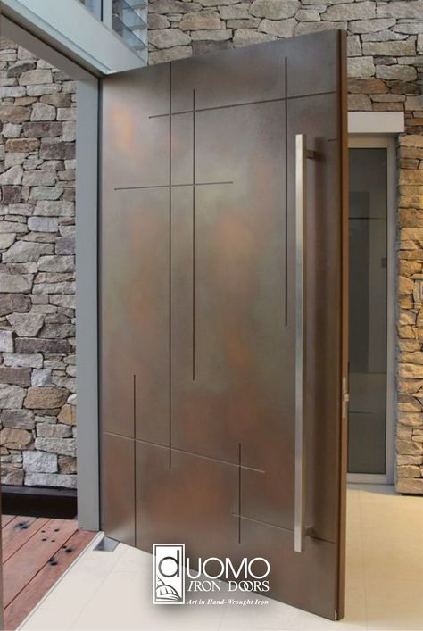 Exterior Door Designs, Modern Entrance Door, Metal Doors Design, Contemporary Front Doors, Main Entrance Door Design, Main Entrance Door, Luxury Door, Home Door Design, Modern Entrance