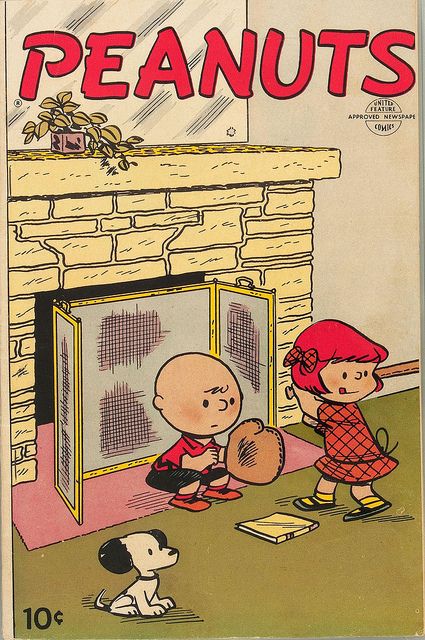 1953-Peanuts #1 | Flickr - Photo Sharing! Dell Comic, Peanuts Comic Strip, Peanuts Cartoon, Snoopy Love, Charlie Brown Peanuts, Charlie Brown And Snoopy, Pinturas Disney, Photos Vintage, Peanuts Gang