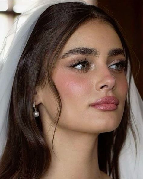 Glam Bride Makeup, Good Makeup, Bridal Makeup Natural, Formal Makeup, Bridesmaid Hair Makeup, Night Beauty, Taylor Hill, Wedding Hair Makeup, Bridesmaid Makeup