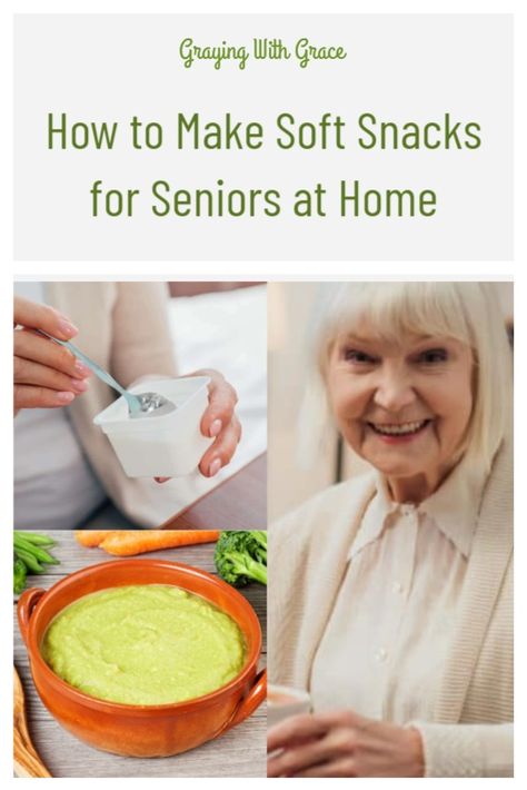 When seniors are on a soft food diet, the choices seem very limited. But these soft snacks for the elderly can be varied with different ingredients for a change of pace. They are nutritious too! Snacks For Seniors, Food For The Elderly, Soft Snacks, Soft Food Diet, Soft Foods To Eat, Pureed Diet, Soft Diet, Soft Foods Diet, Recovery Food