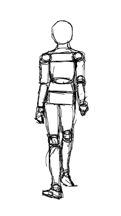 human_walk_cycle_sketch__front__by_victoranox-d5gcb4k.gif 404×720 pixels Walking Animation Front View, Front View Walk Cycle Animation, Front Facing Walking Reference, Walking Reference Front View, Walking Cycle Reference, Pixel Walk Cycle, Walking Towards Camera Reference, Walking Forward Reference, Walk Cycle Animation Reference