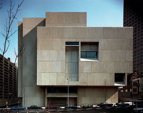 Atlanta Central Public Library | 1980 | Atlanta, Georgia | Marcel Breuer Richard Rogers, Brutalist Buildings, Vitra Design Museum, Library Architecture, Vitra Design, Walter Gropius, Central Library, Marcel Breuer, Brutalist Architecture