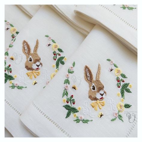 Easter Tablescapes, Embroidery Stitch, Easter Weekend, Morning Beautiful, Friendly Reminder, Table Napkins, Easter Sunday, Easter Table, Easter Party